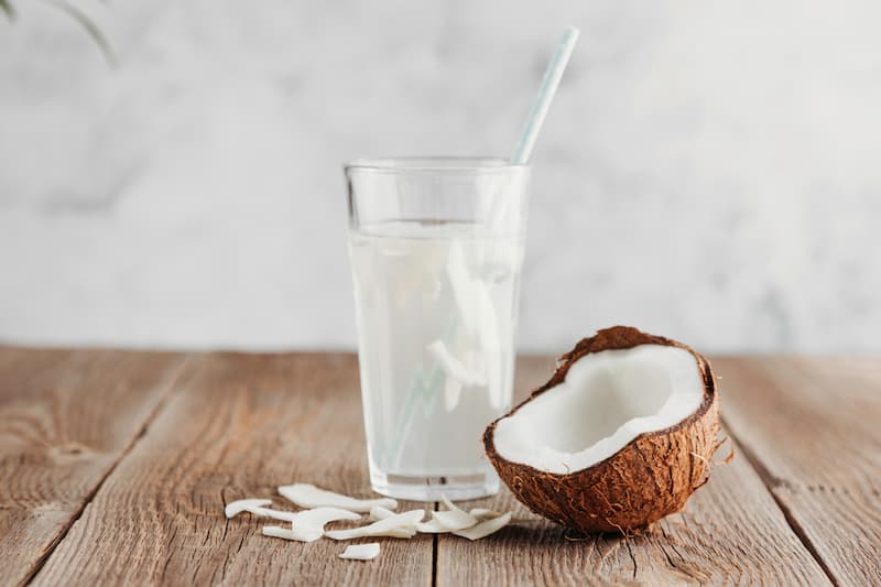 Água de Coco refrescante