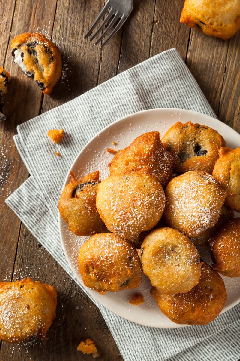 Bolinho de Chuva com Canela