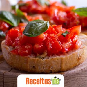 Bruschetta Clássica de Tomate