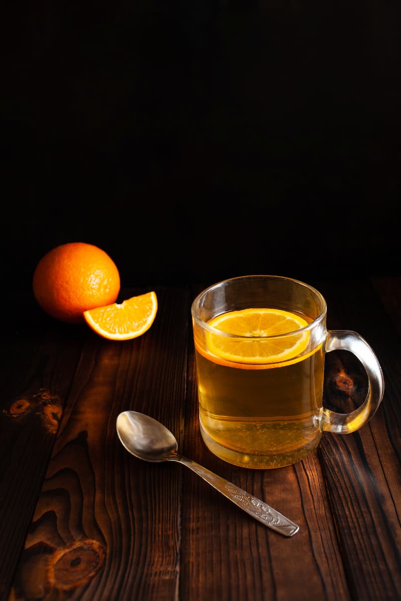 Chá de Laranja Refrescante