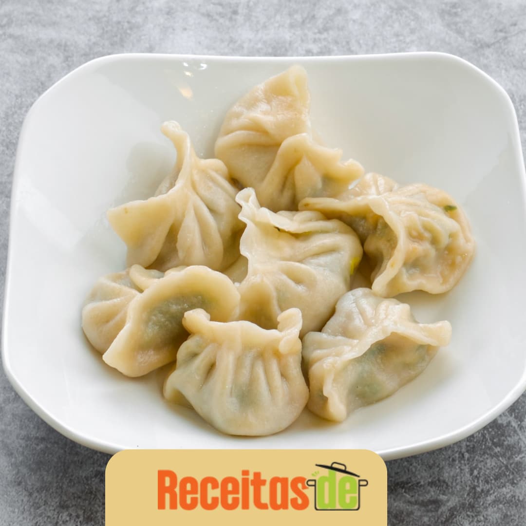 Gyoza de Porco e Camarão