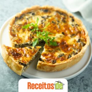Quiche de Cogumelos