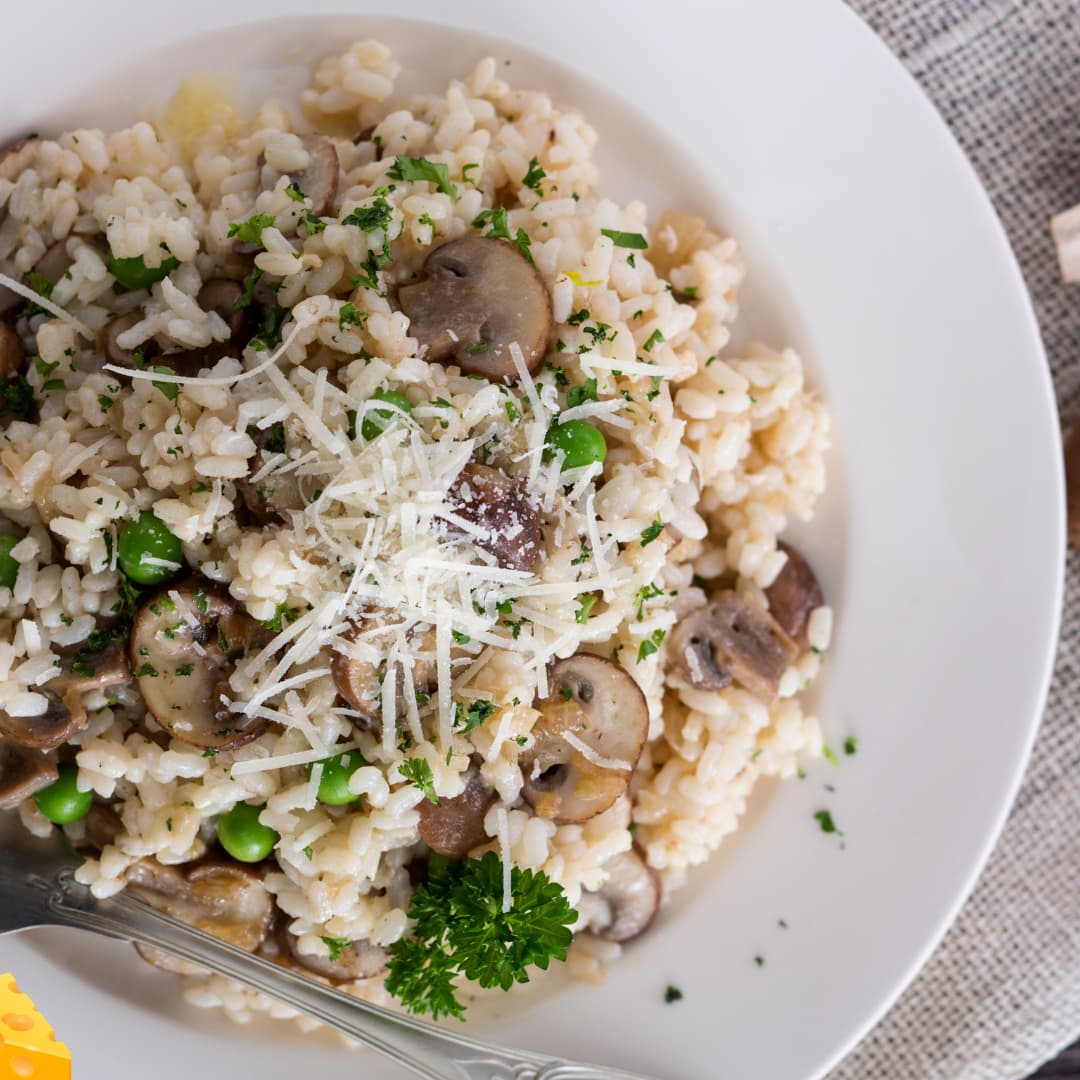 Risoto de Cogumelos