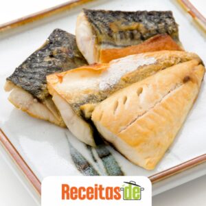 Salmão Shioyaki (Salmão Assado com Sal)