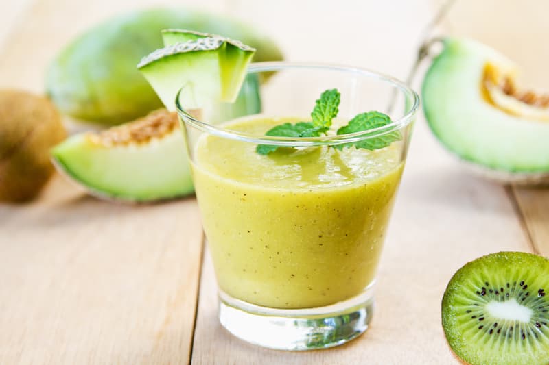 Smoothie Refrescante de Kiwi