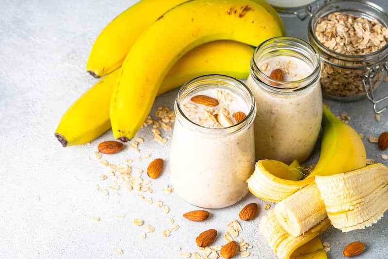 Smoothie de Banana com Aveia