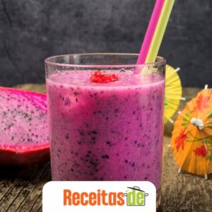 Smoothie de Pitaya Cremoso e Refrescante