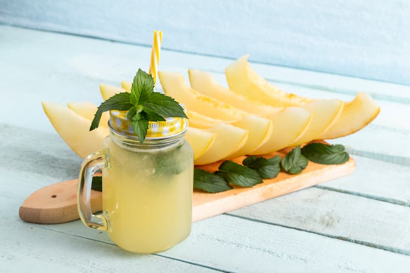 Suco Refrescante de Melão