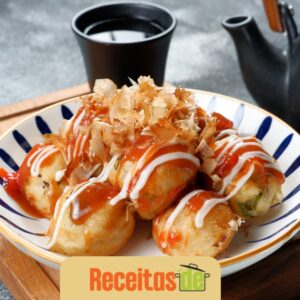 Takoyaki Caseiro Delicioso Bolinho Japonês