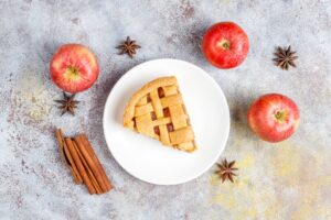 Torta de Maçã com Canela