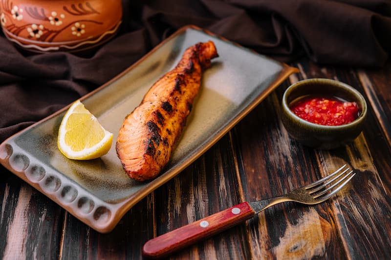 Salmão Grelhado com Shiso e Limão (1)