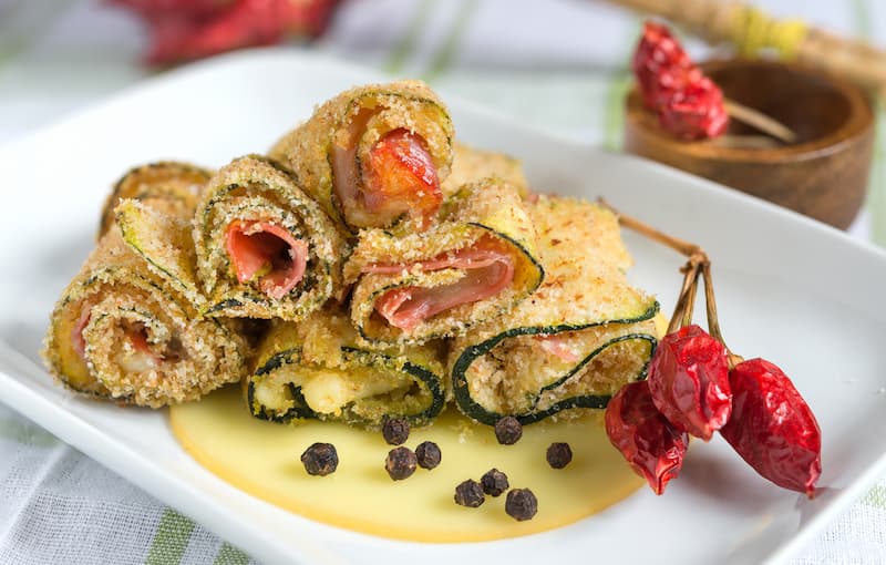 Abobrinha Gratinada com Queijo