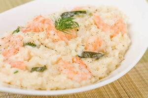 Risoto de Camarão Cremoso