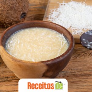 Sagu Cremoso com Leite de Coco