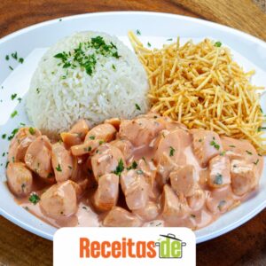 Strogonoff de Frango Simples