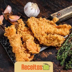 Filezinhos de Frango Empanados Crocantes