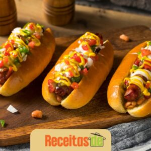 Hot Dog Caseiro Delicioso