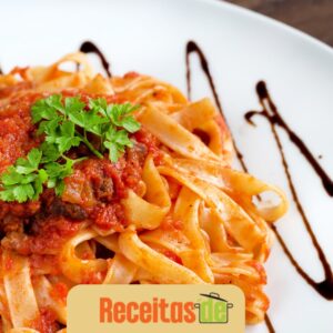 Talharim ao Sugo Simples e Delicioso