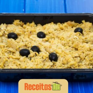 Arroz Cremoso com Bacalhau