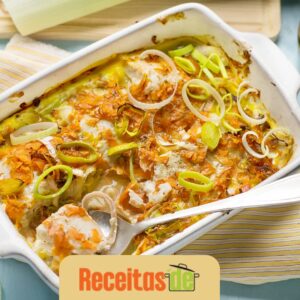 Bacalhau Assado com Batatas e Cebola