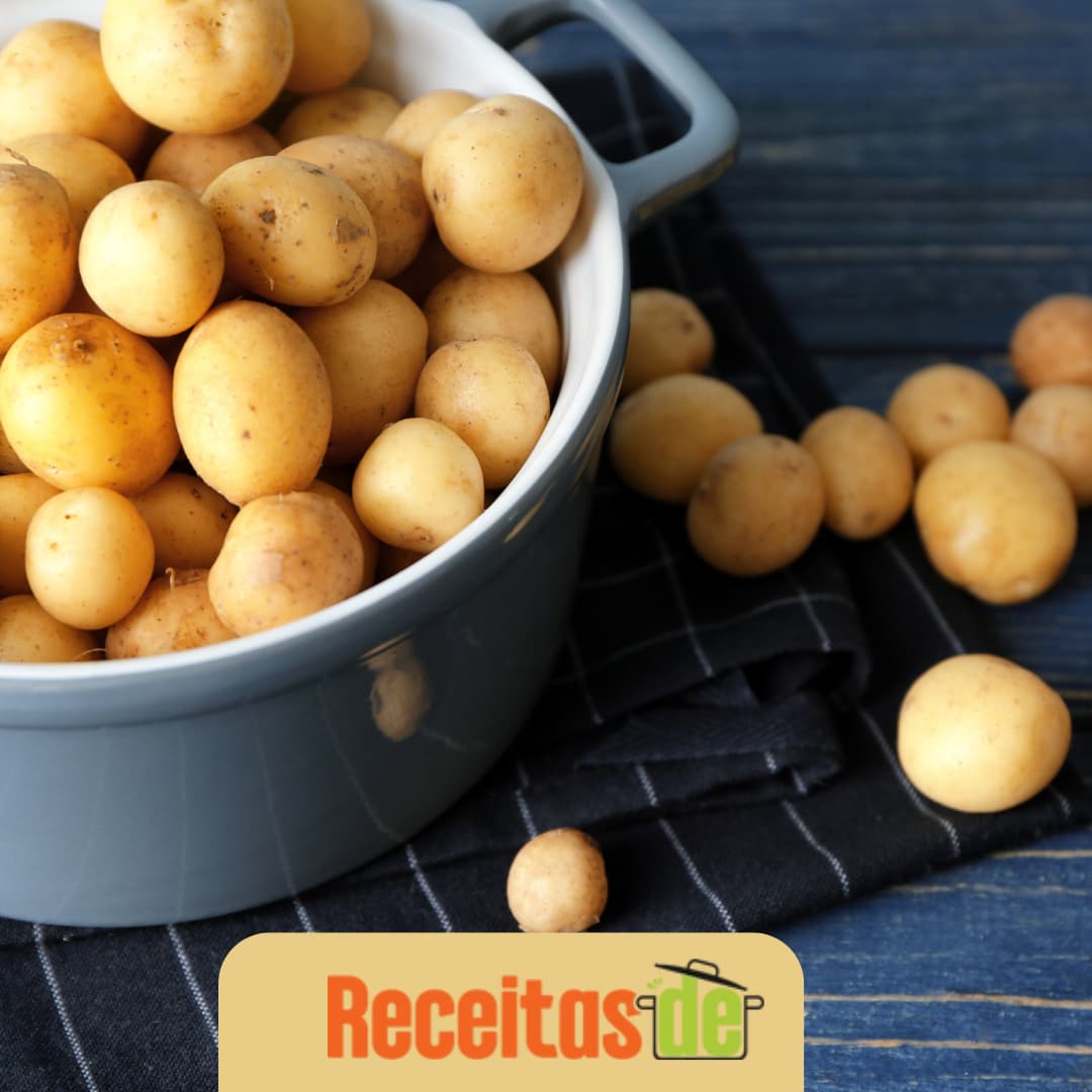 Batata Bolinha em Conserva Caseira