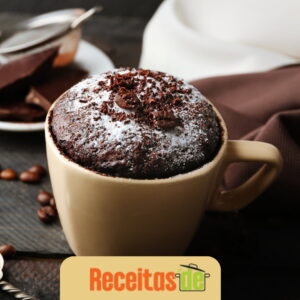 Bolo de Caneca de Chocolate