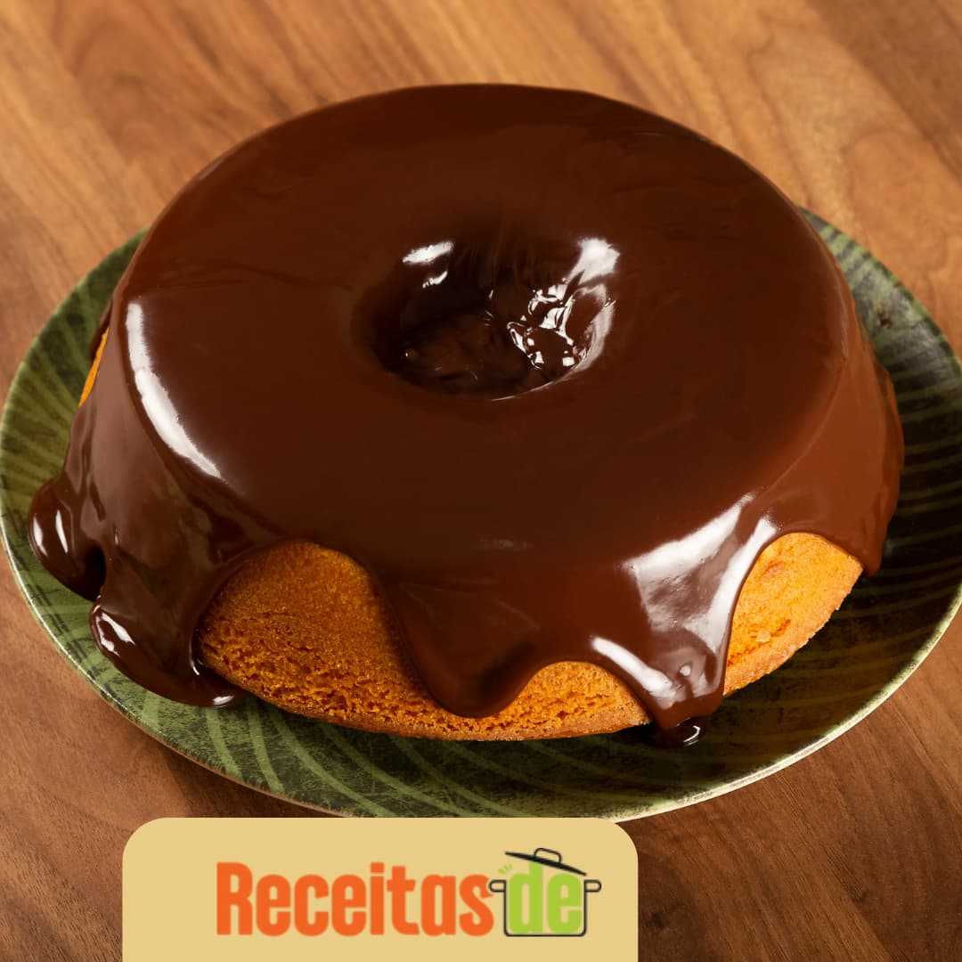 Bolo de Cenoura Delicioso