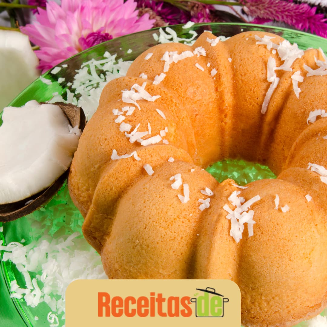 Bolo de Coco Delicioso