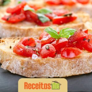 Bruschetta Clássica de Tomate