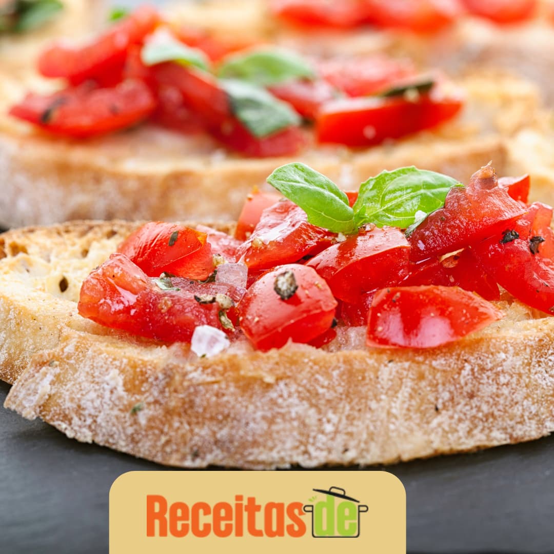 Bruschetta Clássica de Tomate