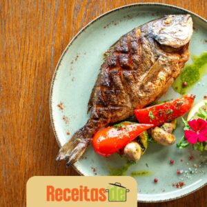 Corvina Assada com Limão e Ervas