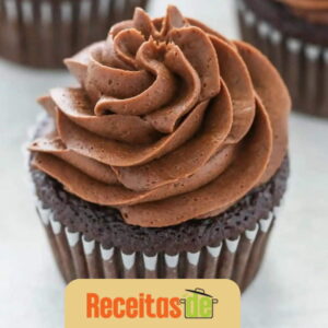 Cupcake Gelado de Nutella
