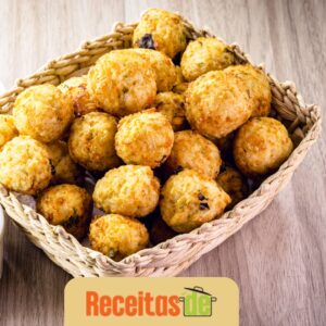 Falso Bolinho de Bacalhau (Sem Fritura)