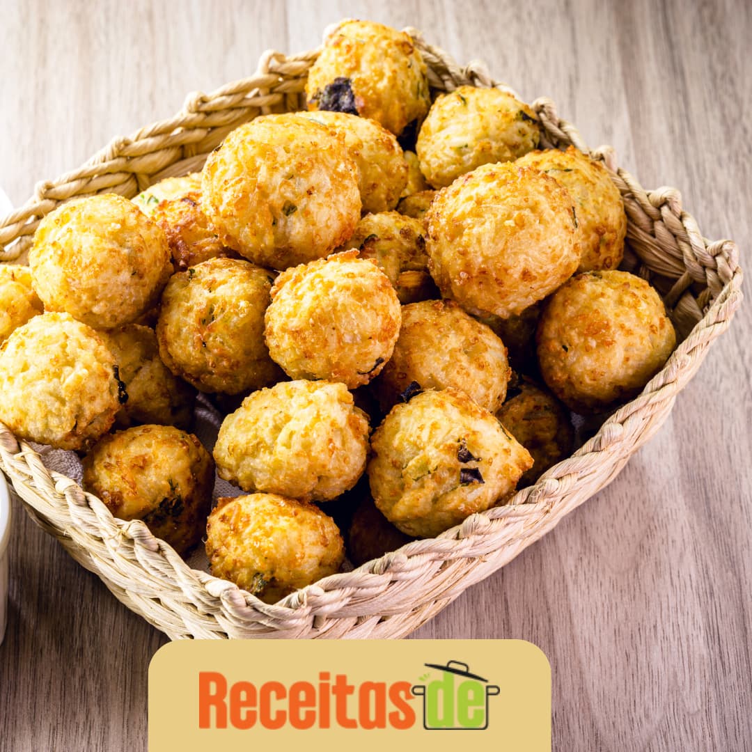 Falso Bolinho de Bacalhau (Sem Fritura)