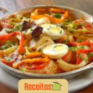 Filé de Peixe à Portuguesa