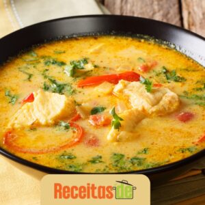 Filé de Peixe ao Leite de Coco