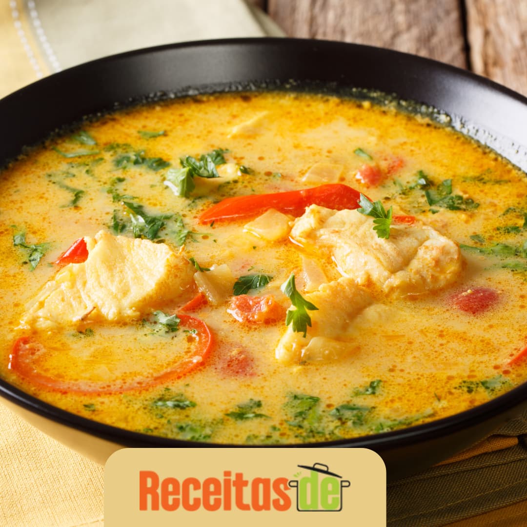 Filé de Peixe ao Leite de Coco