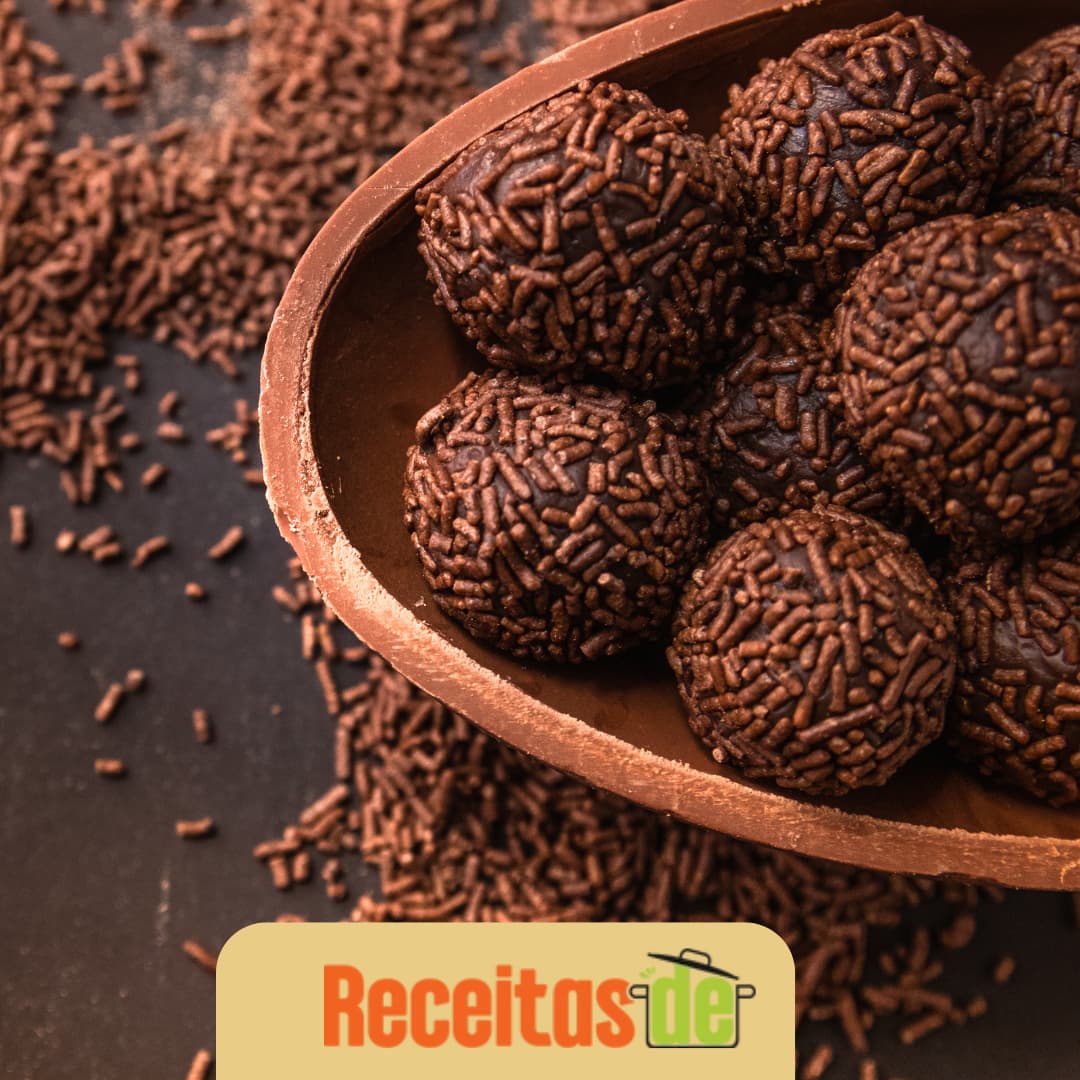 Ovos de Páscoa Recheados com Brigadeiro