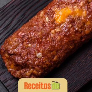 Rocambole de Carne Moída Delicioso