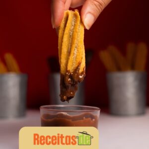 Taça de Churros com Mousse de Chocolate