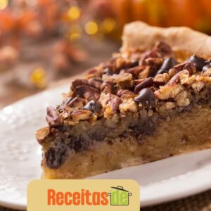 Torta Crocante de Dois Chocolates