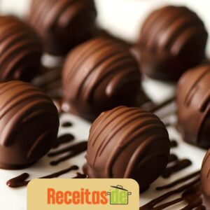 Trufas Simples de Chocolate