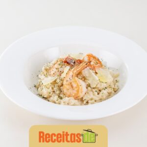 Arroz com Camarão Delicioso