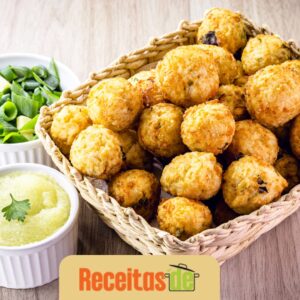 Bolinho de Bacalhau Crocante e Delicioso