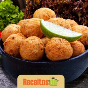 Bolinho de Bacalhau e Mandioca