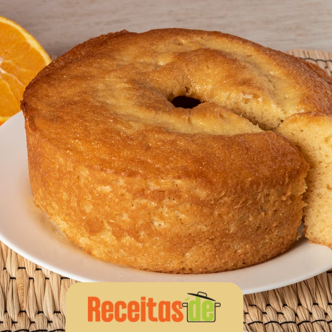 Bolo de Laranja Delicioso e Fácil
