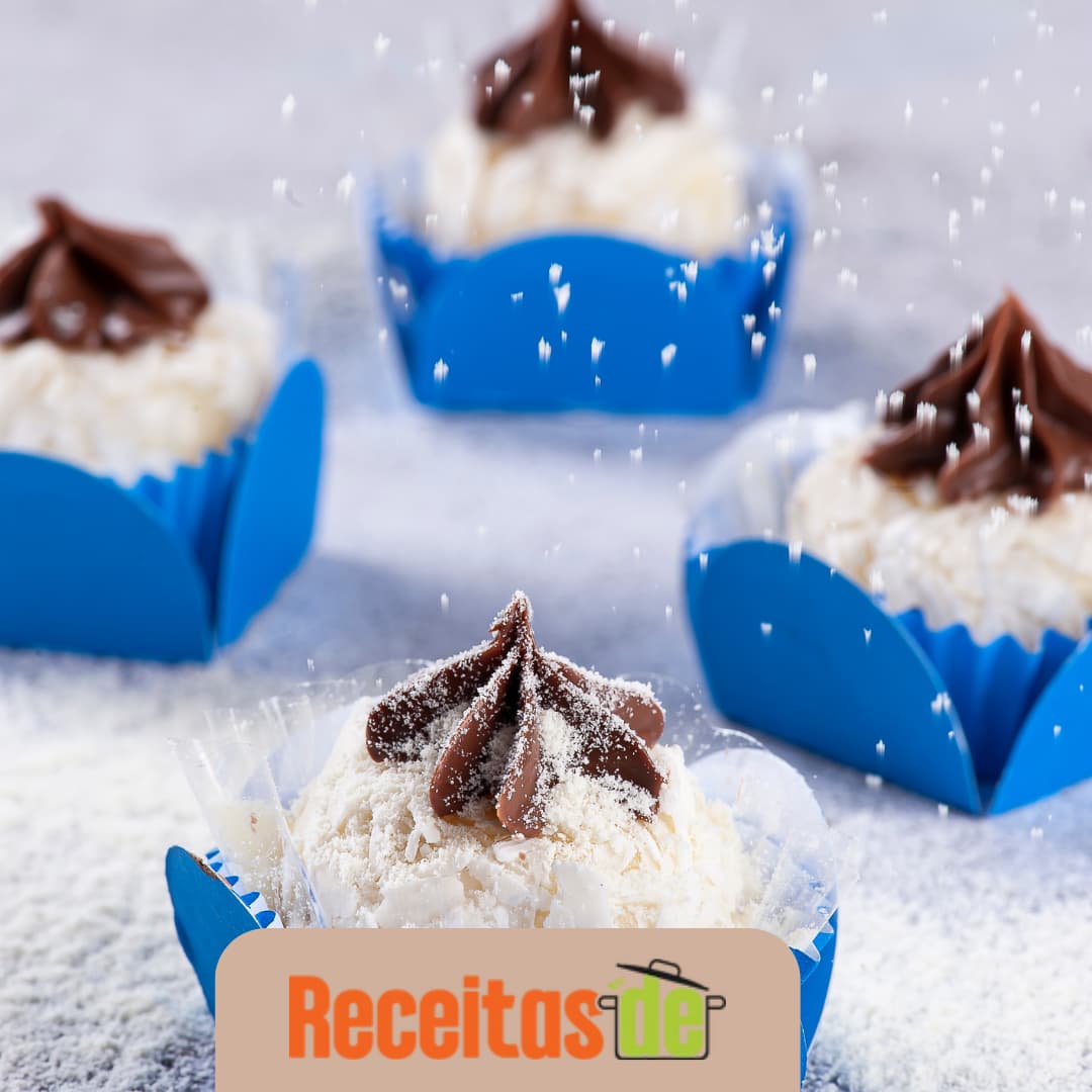 Brigadeiro de Leite em Pó com Creme de Avelã