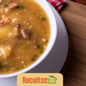 Caldo Cremoso de Mandioquinha