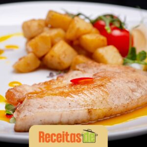 Filé de Peixe ao Forno com Leite de Coco