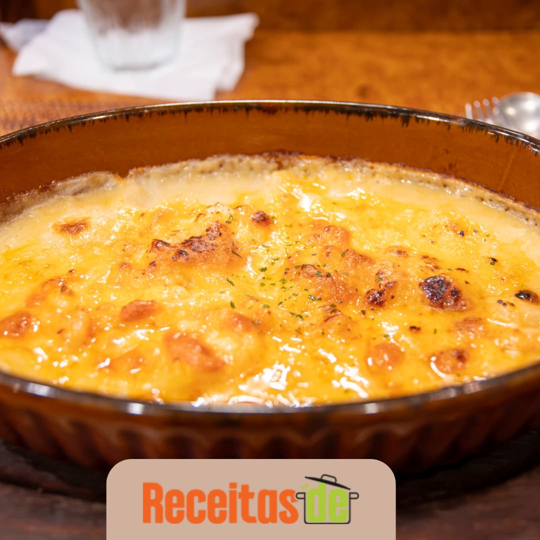 Gratinado Cremoso de Camarão